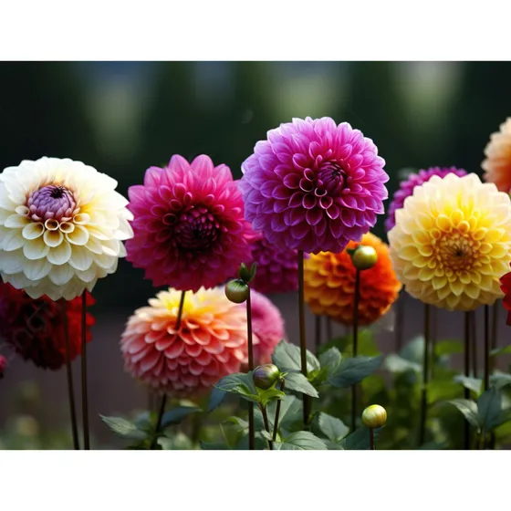 Semillas De Dalias, 15 Unidades