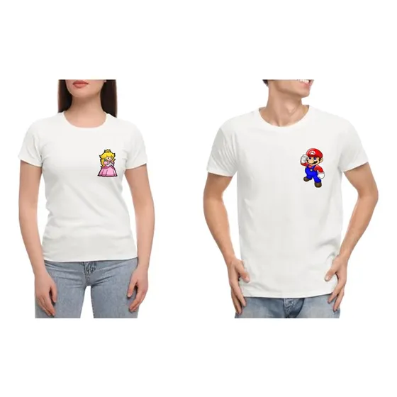 Franelas Personalizadas De Pareja March Y Homero 2