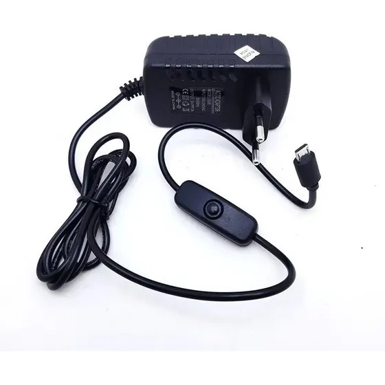Fonte Micro Usb 5v-3a Lelong Para Raspberry Pi3 E Tablet