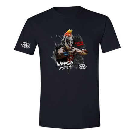 Playera Deportiva Hombre Lucha Libre Aaa Psycho Clown Vengo Playera Deportiva Hombre Lucha Libre Aaa Psycho Clown Vengo