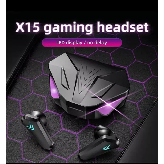 Audífonos Inalámbricos X15 Tws 5.3  Gamer Bluetooth *oferta*