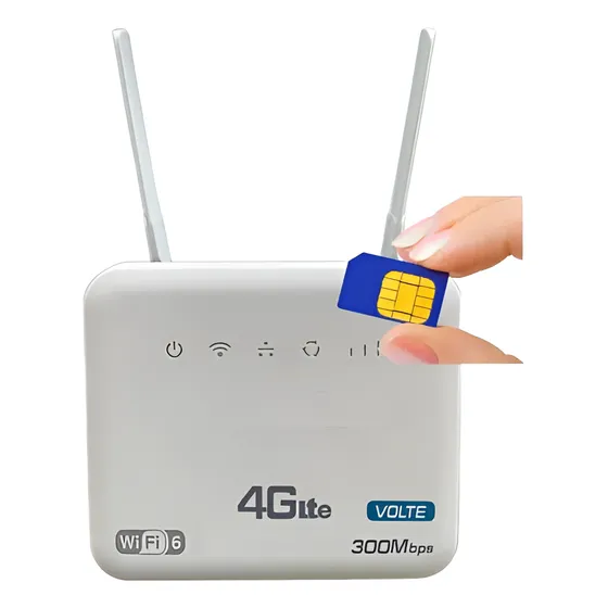 Modem Router Internet Campo Rural Wifi Chip 4g Lte Liberado