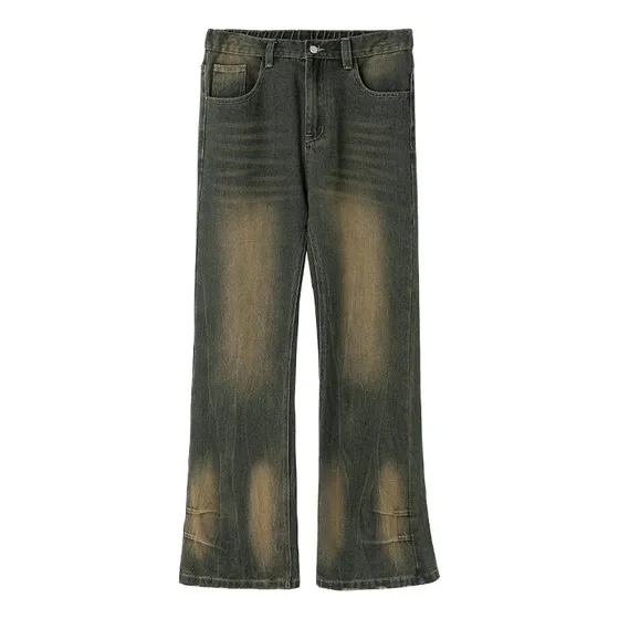 Jean Oxford Flare Cintura Semi Elástica