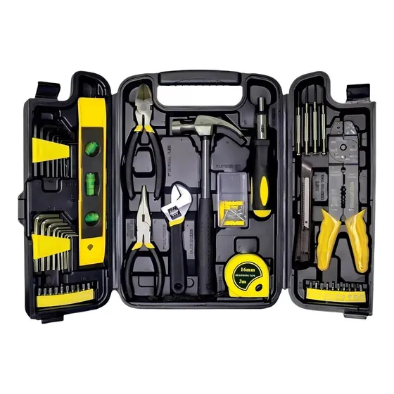 Set Kit De Herramientas 129 Piezas En Maletín Completo