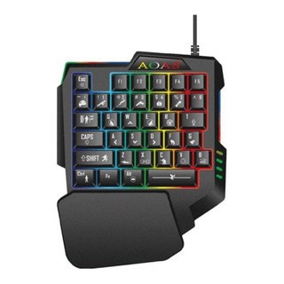 Teclado Gamer Uma Mão One-handed Keyboard Semi Mecânico Teclado Gamer Uma Mão One-handed Keyboard Semi Mecânico