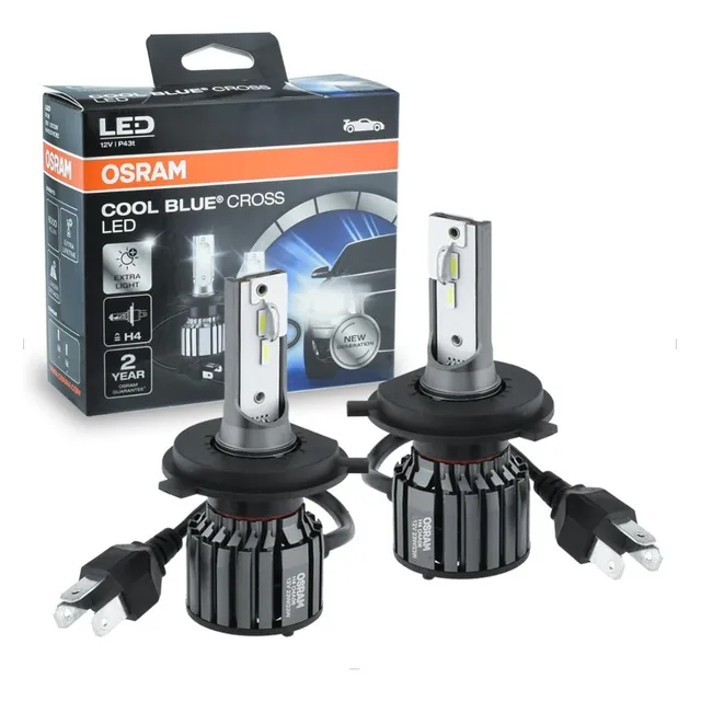 Par Lamparas H4 Led Osram Cool Blue 6000k Cree