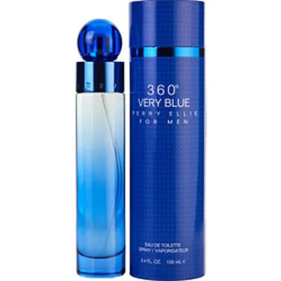 360° Very Blue Men 100 Ml Eau De Toilette Spray De Perry Ell