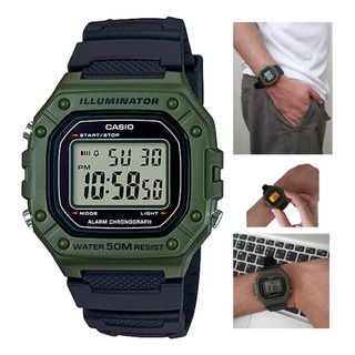 Relógio Casio Digital Original W-218h Masculino Prova D'água Relógio Casio Digital Original W-218h Masculino Prova D'água