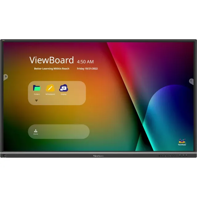 Viewsonic Pantalla Interactiva 4k De 65 Ifp6550-5a
