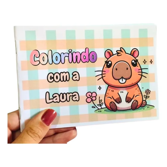 40 Mini Livros De Colorir Lembrancinha Personalizado