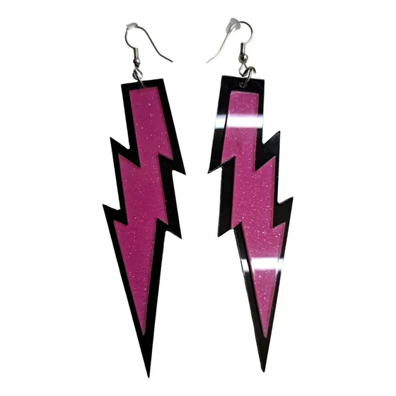 Aretes Para Disfraz Retro Años 80´s