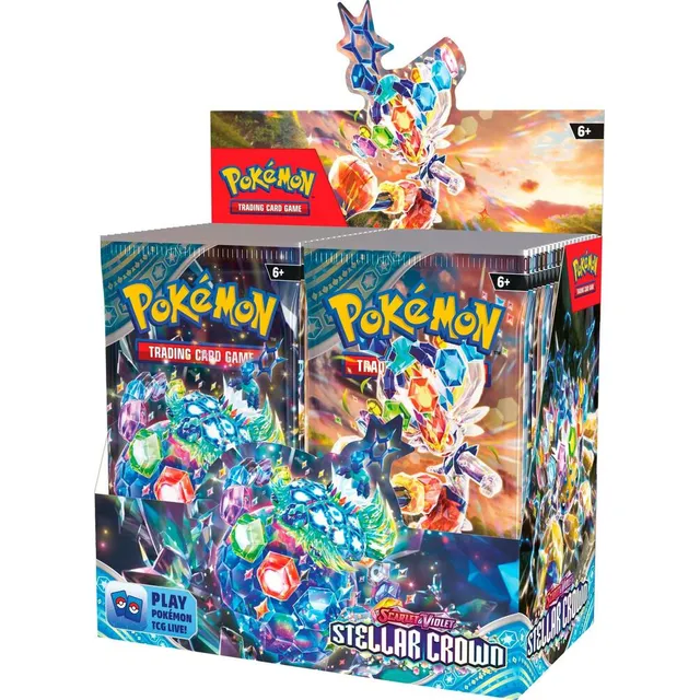 1 Código Digital Stellar Crown Juego Pokémon Tcg Live