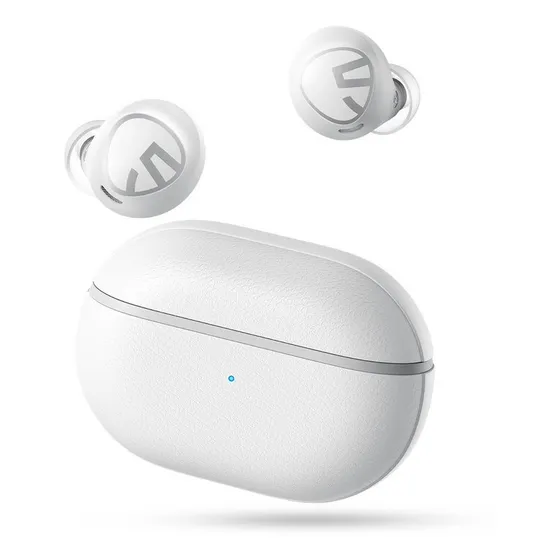 Audífonos Inalámbricos Bluetooth Soundpeats Free2 Classic, C Color Blanco Luz Blanco