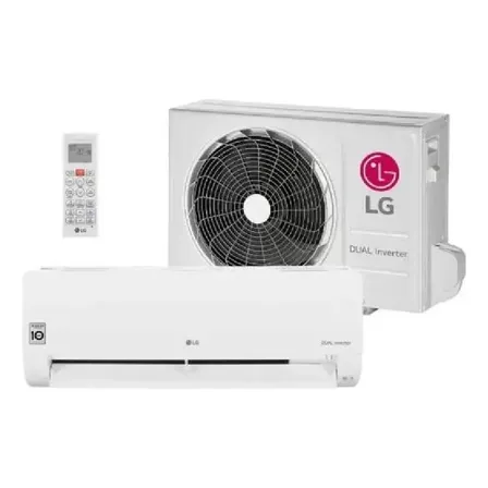 Ar-Condicionado LG Dual Inverter Compact 18.000 Btus Frio Branco S3-Q18KLQAL -