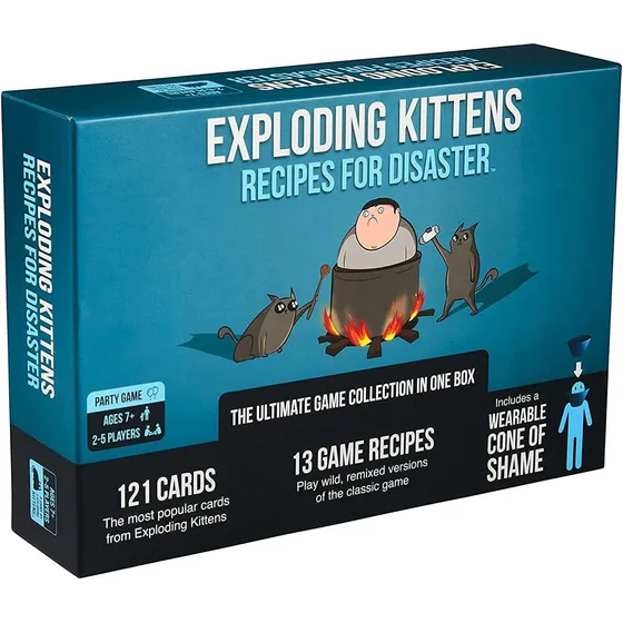 Exploding Kittens Recetas For Disaster - Juego De Lujo - Un
