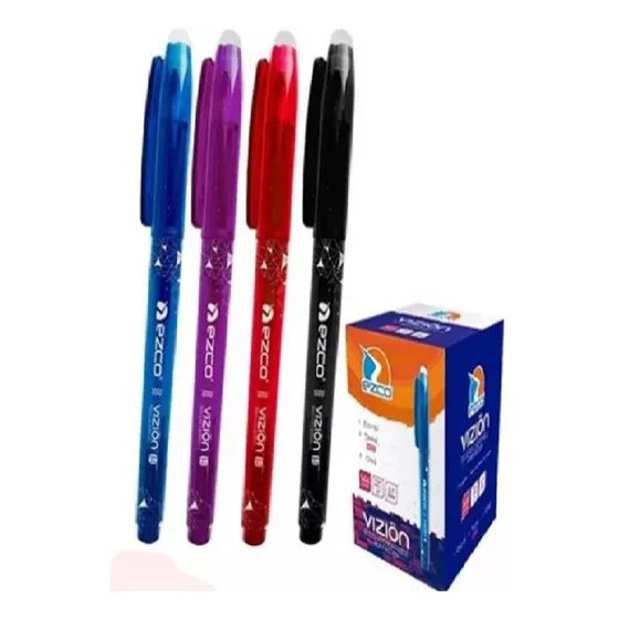 Roller Ezco Vizion Lapicera Borrable A Friccion Calor