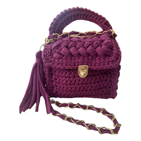 Cartera Trapillo, Color Fuscia