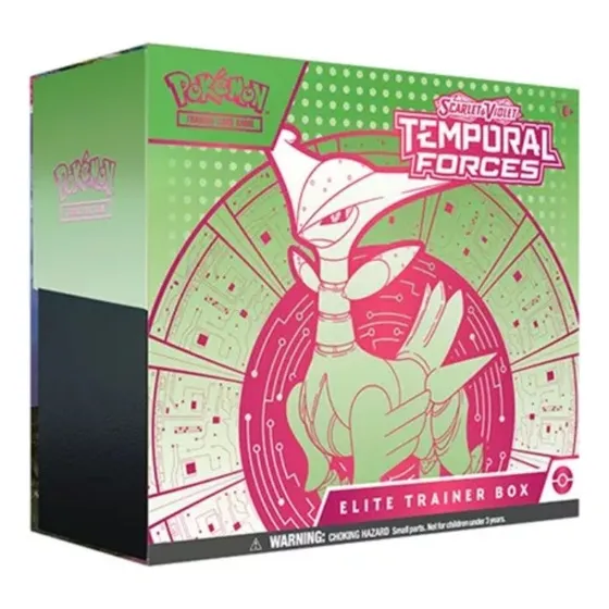 Pokemon Elite Trainer Box Temporal Forces Español Original 