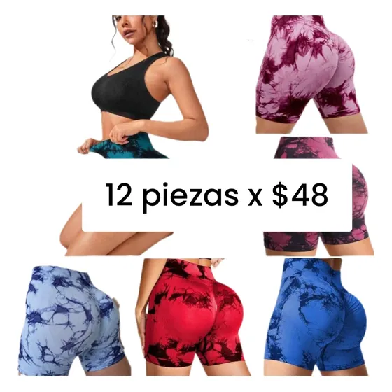 Short Push Up Estampado Al Mayor
