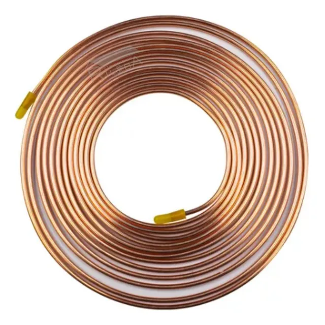 Tubo Capilar Para Refrigeracion De Cobre 0.042 X 3.05 Mts