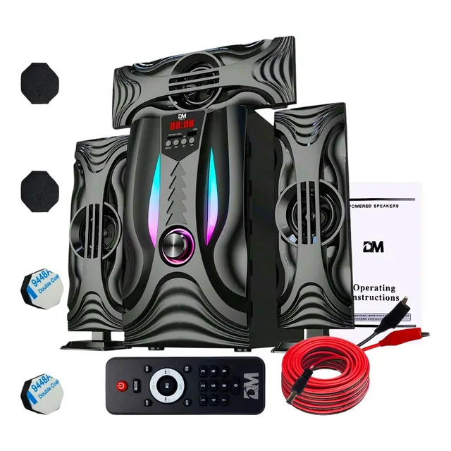 Minicomponente Con Tres Bocinas Dm-l8
