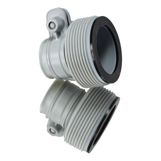 2 Paquetes De Adaptadores De Manguera Tipo B De 1.25 Pulgada 2 Paquetes De Adaptadores De Manguera Tipo B De 1.25 Pulgada