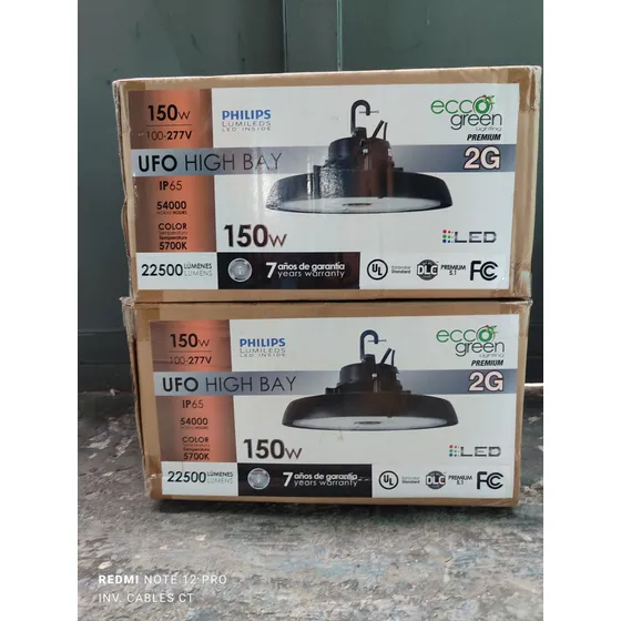 Lámpara Luminaria Philips Ufo High Bay 150w