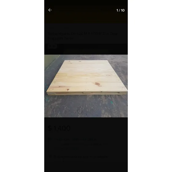 Pallets Cerrados De 1.00 X 1.20 Metros.