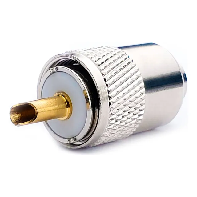 Conector Uhf Macho Cabo Rg213 C/ Redutor Rg58 Px Vhf Uhf