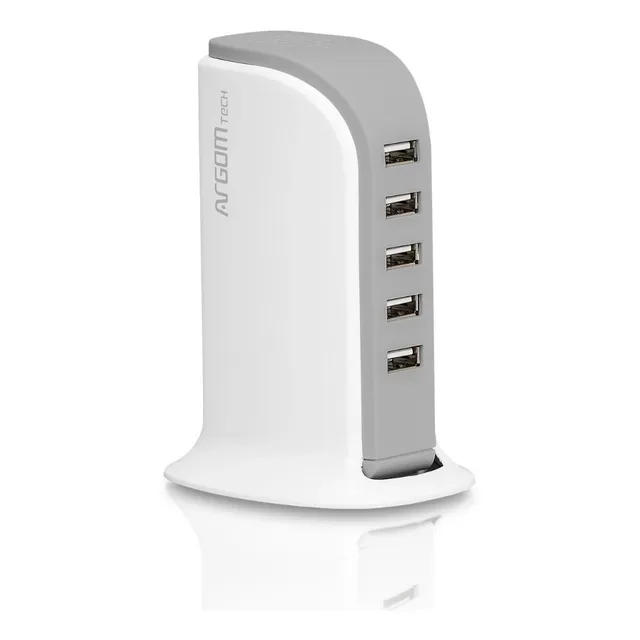 Estación De Carga 5 Puertos Usb Argom Tech