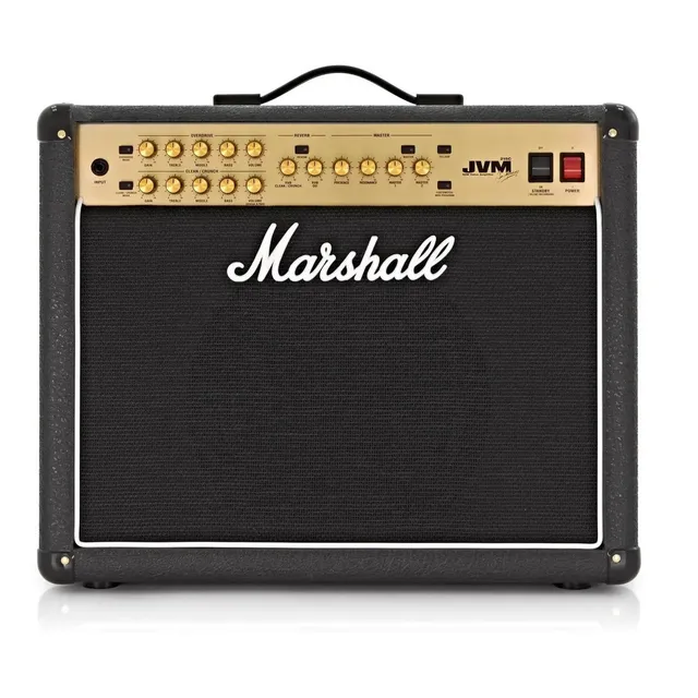 Amplificador Marshall JVM JVM215C Valvular para guitarra de 50W color negro 220V