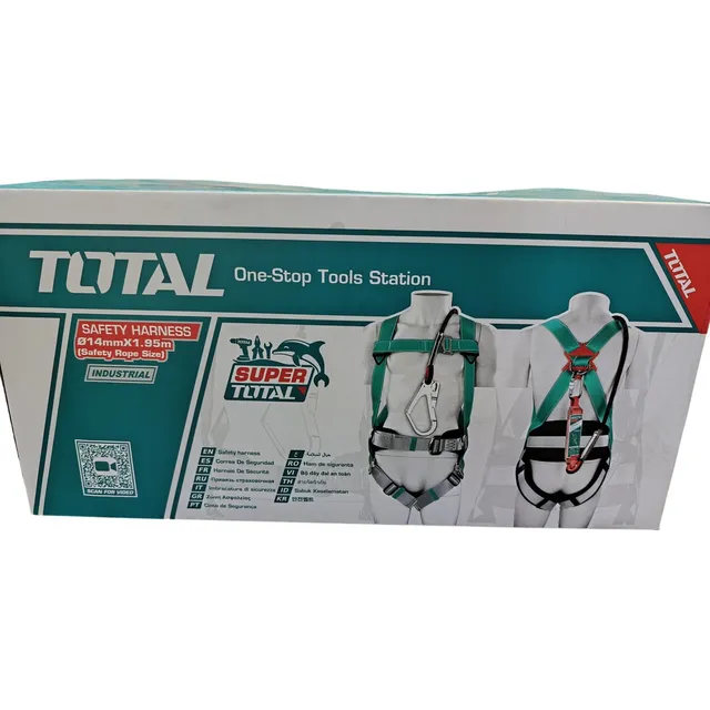Arnés De Seguridad 3 Puntos Con Eslinga Marca Total