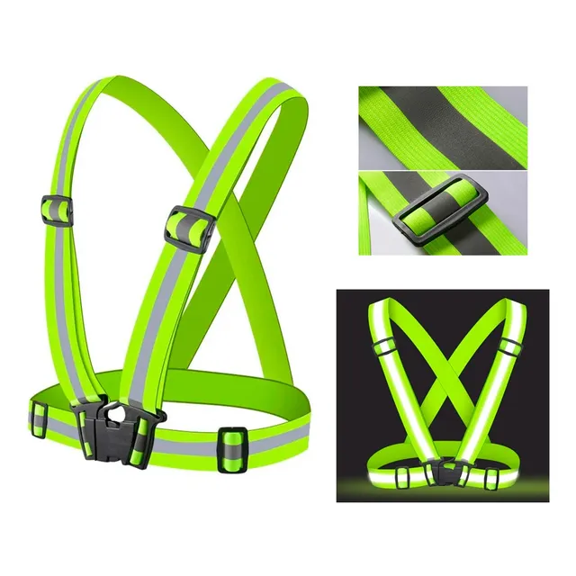 Chaleco Elastico Reflectivo Cinturon Reflectivo Chaleco 
