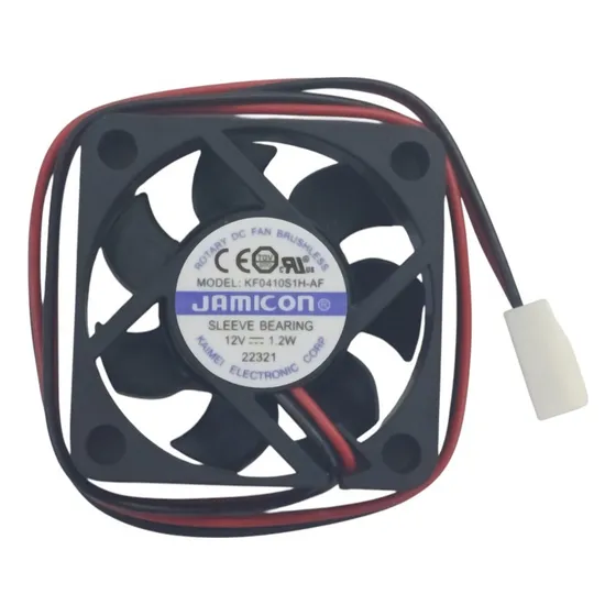 Ventoinha 40x40x10,12v, 1,2w,02 Fios C/ Conec.-kit C/ 10 Pçs