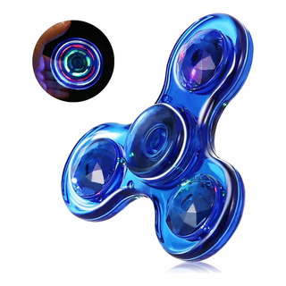 Spinner De Mão Emissor De Luz Led Fidget Spiner Brinquedo Spinner De Mão Emissor De Luz Led Fidget Spiner Brinquedo