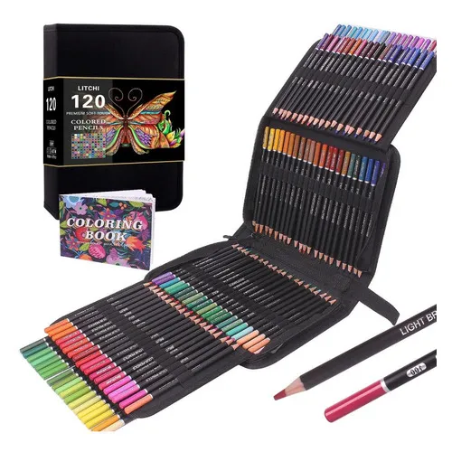Set De Arte De 120 Lápices De Colores Profesional Laconile 20zcsz-120pencils-mkd
