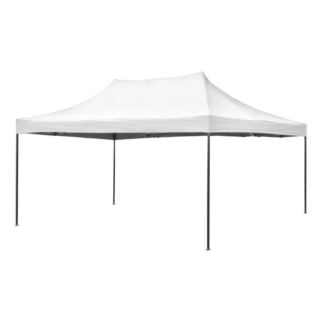 Carpa Toldo Jardin 3x4.5 Reforzado Plegable Impermeable Color Blanco