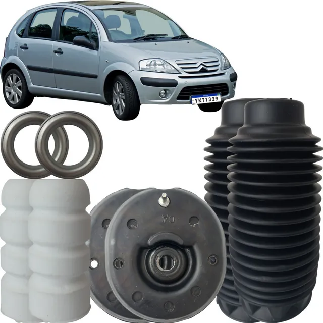 2 Kit Batente Dianteiro Original Copbor C3 2002 Até 2012