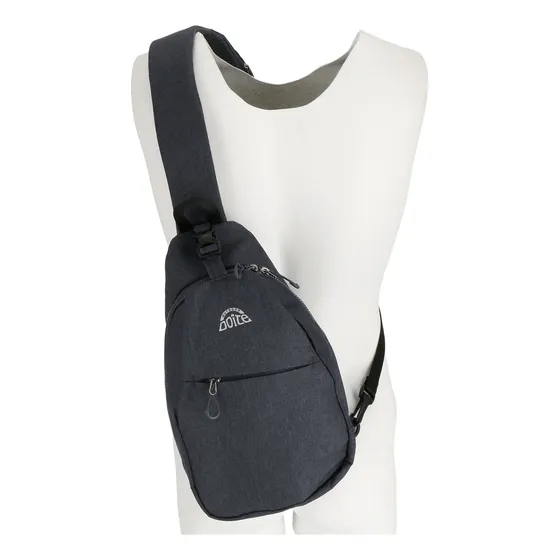 Bolso Sling Clam L Black Doite Color Negro