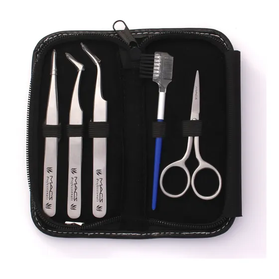 Macs Professional Dellux - Kit De Extension Para Cejas Y Ojo
