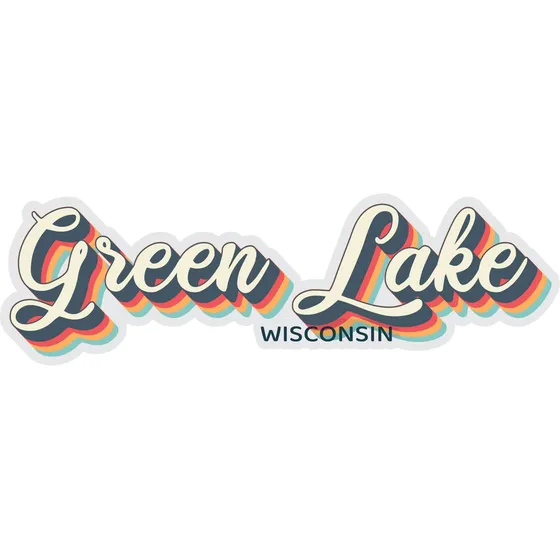 Recuerdo Lago Verde Wisconsin Iman 2  Diseño 3d