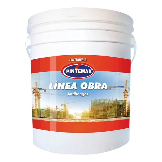 Pintura Latex Interior - Exterior Antihongos 20lts Acabado Mate Color Blanco