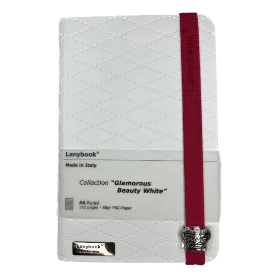 Libreta Lanybook Italiana Tamaño A6 192 Páginas De Líneas 