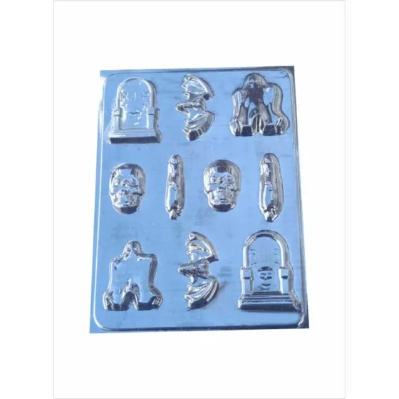Moldes De Acetato Para Chocolate Relleno Figuras Halloween