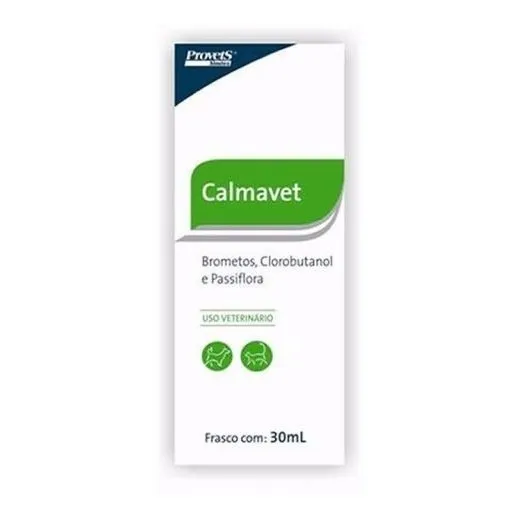 Remedio De Dormir Cães E Gatos Latido Calmavet 30ml