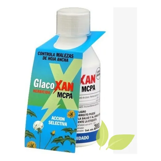 Herbicida Selectivo Mata Yuyos Glacoxan Mcpa 200cc Maleza