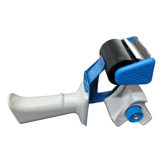 Dispensador Pistola Cortador Cinta Adhesiva Ancha Profesiona Color Azul
