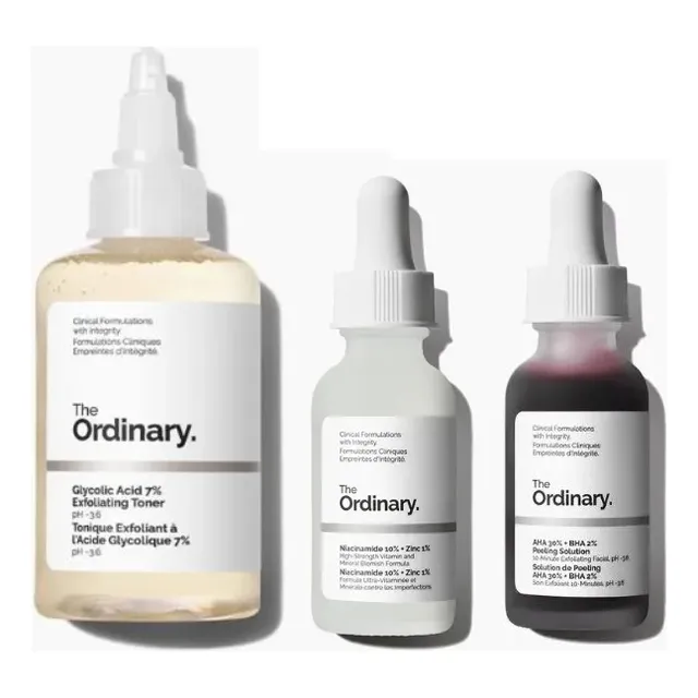 The Ordinary Glycolic Acid Solution Aha Peeling Niacinamide