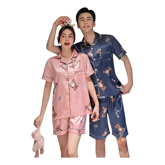L Nuevo Estilo Manga Corta Pantalones Cortos Casual Pareja
