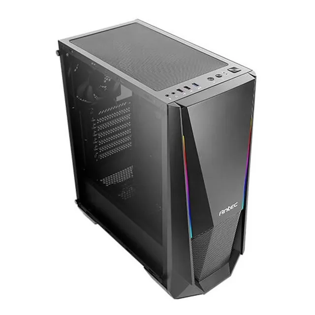Gabinete Gamer Antec Mid-tower Argb Frontal Usb 3.0 Nx310 Color Negro